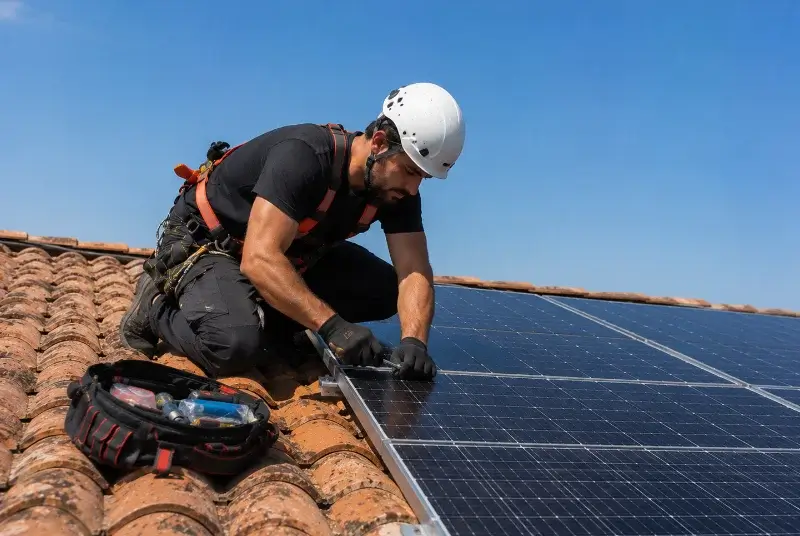 Maintenance et monitoring de panneaux solaires à Nordhouse
