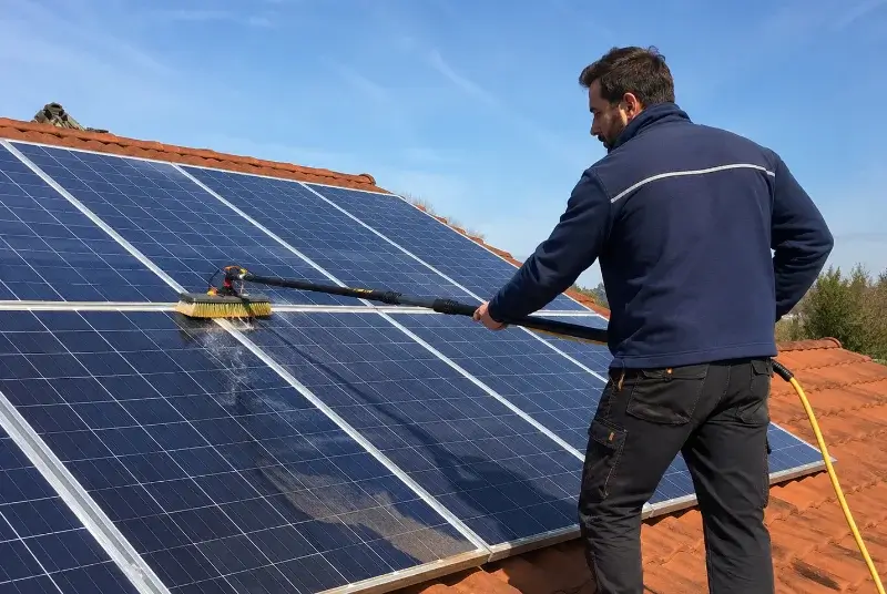 Nettoyage et entretien de panneaux solaires à Nordhouse