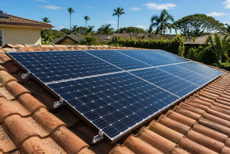 Installation de panneaux solaires à Nordhouse